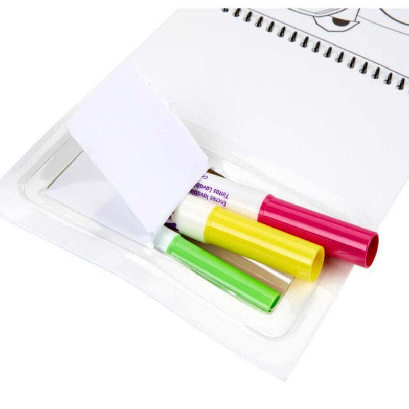 Crayola Color and Erase Reusable Activity Pad with Markers