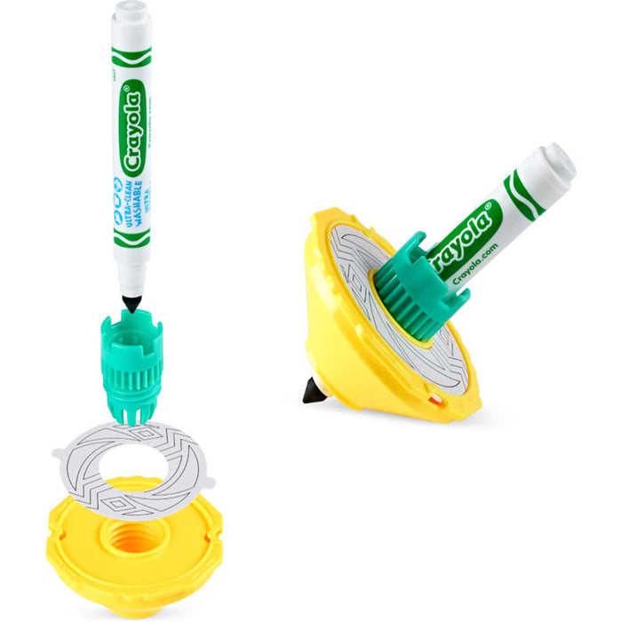 Crayola Colourwhirls - Neon-Arts & Crafts-Crayola-Toycra