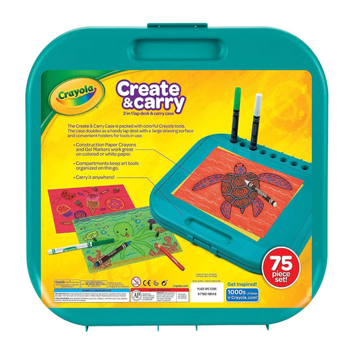 Crayola Create 'N Carry Art Set-Arts & Crafts-Crayola-Toycra