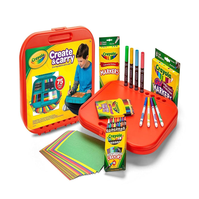 Crayola Create 'N Carry Art Set-Arts & Crafts-Crayola-Toycra