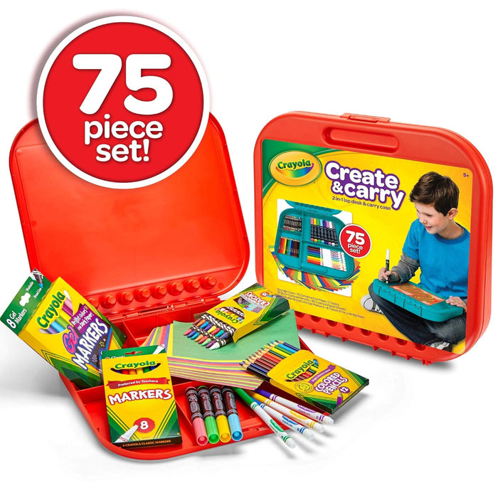 Crayola Create 'N Carry Art Set-Arts & Crafts-Crayola-Toycra