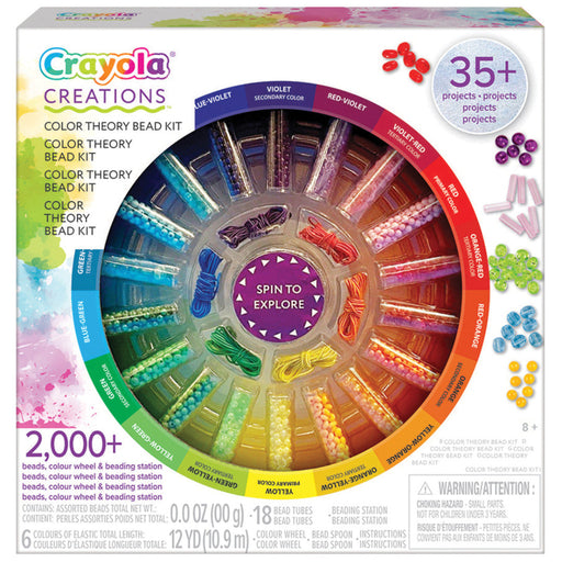 Crayola Creations Color Theory Bead Kit-Arts & Crafts-Crayola-Toycra
