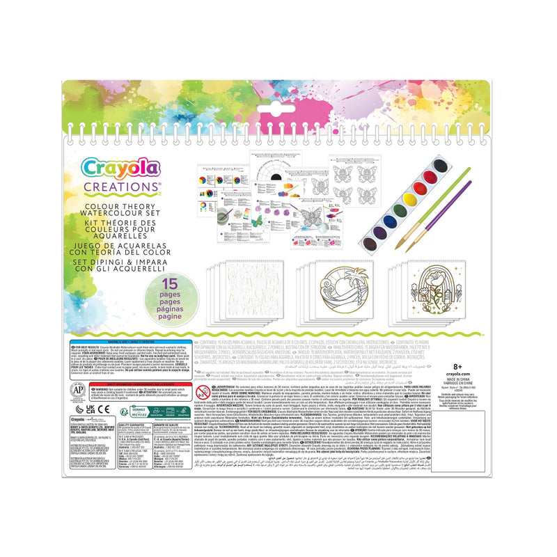 Crayola Creations Colour Theory Watercolour Set