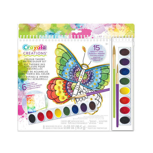 Crayola Creations Colour Theory Watercolour Set-Arts & Crafts-Crayola-Toycra