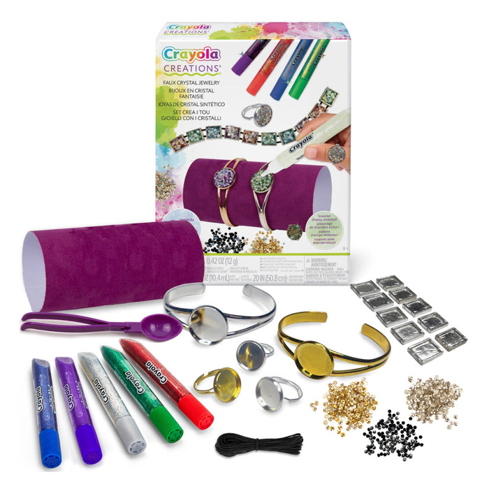 Crayola Creations Faux Crystal Jewelry-Arts & Crafts-Crayola-Toycra