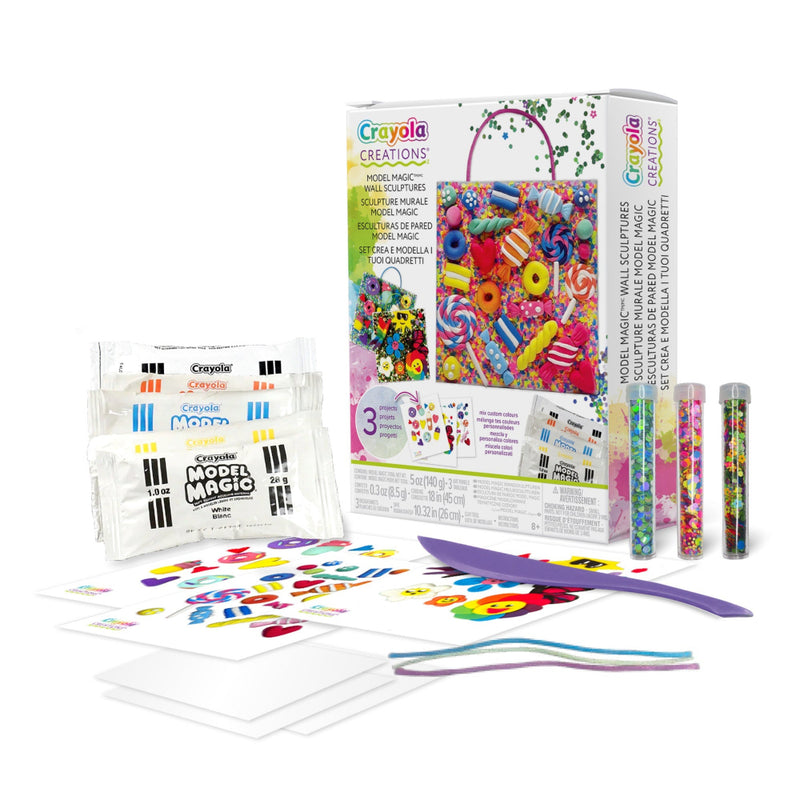 Crayola Creations Model Magic Wall Sculptures