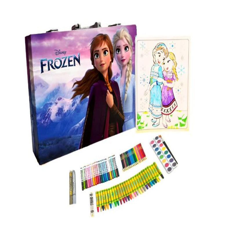 Crayola Disney Frozen Inspiration Art Case Coloring Set 125+ Pcs