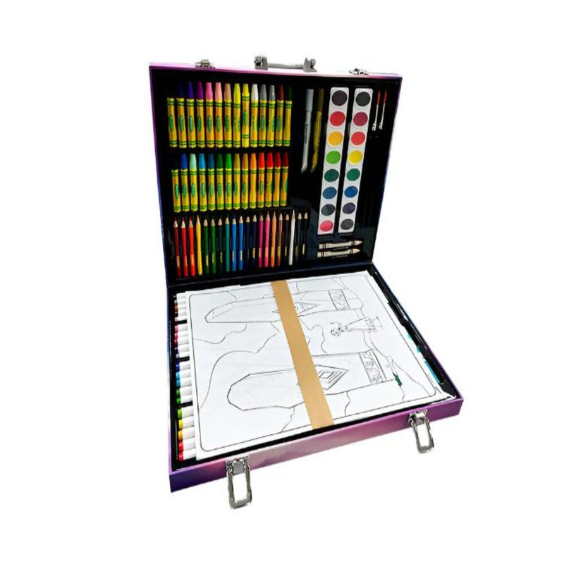 Crayola Disney Frozen Inspiration Art Case Coloring Set 125+ Pcs