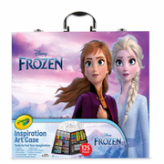 Crayola Disney Frozen Inspiration Art Case Coloring Set 125+ Pcs