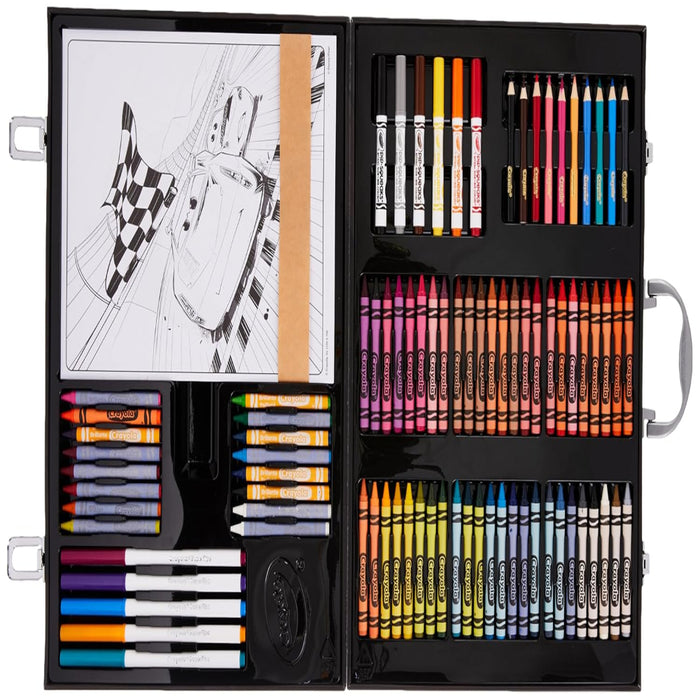 Crayola Disney Pixar Cars 3 Inspiration Art Case 95 pieces-Arts & Crafts-Crayola-Toycra