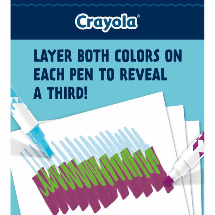 Crayola Doodle & Draw Color Change Doodle Marker, 8 count — Toycra