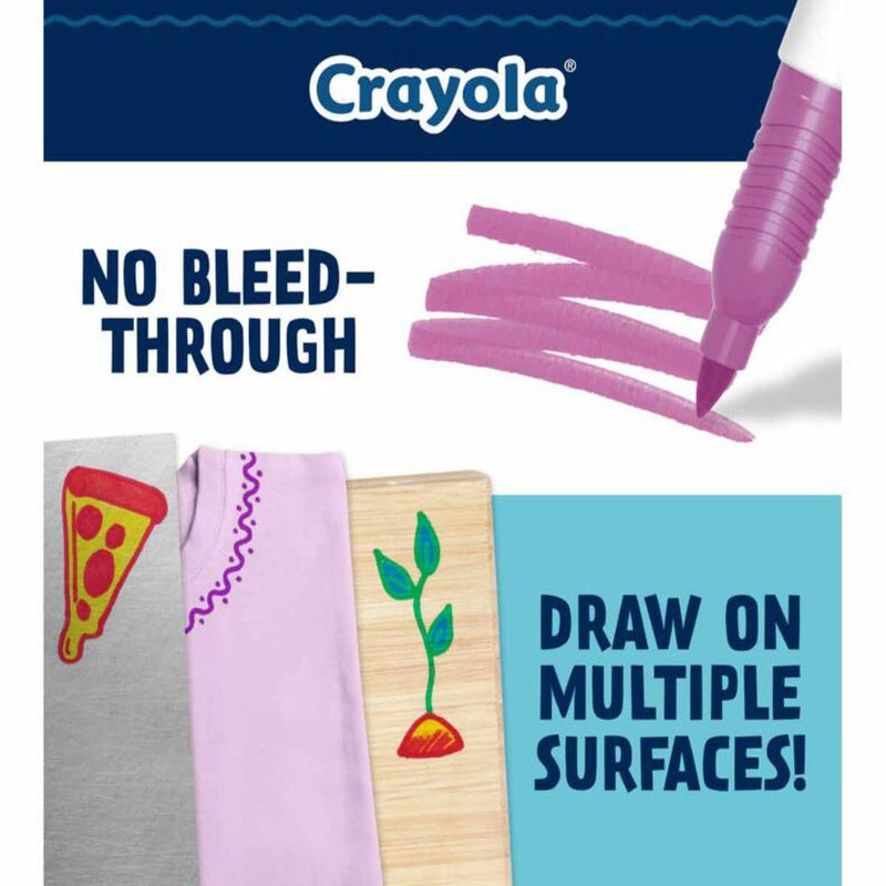 Crayola Doodle & Draw Fine Point Doodle Marker, 12 count