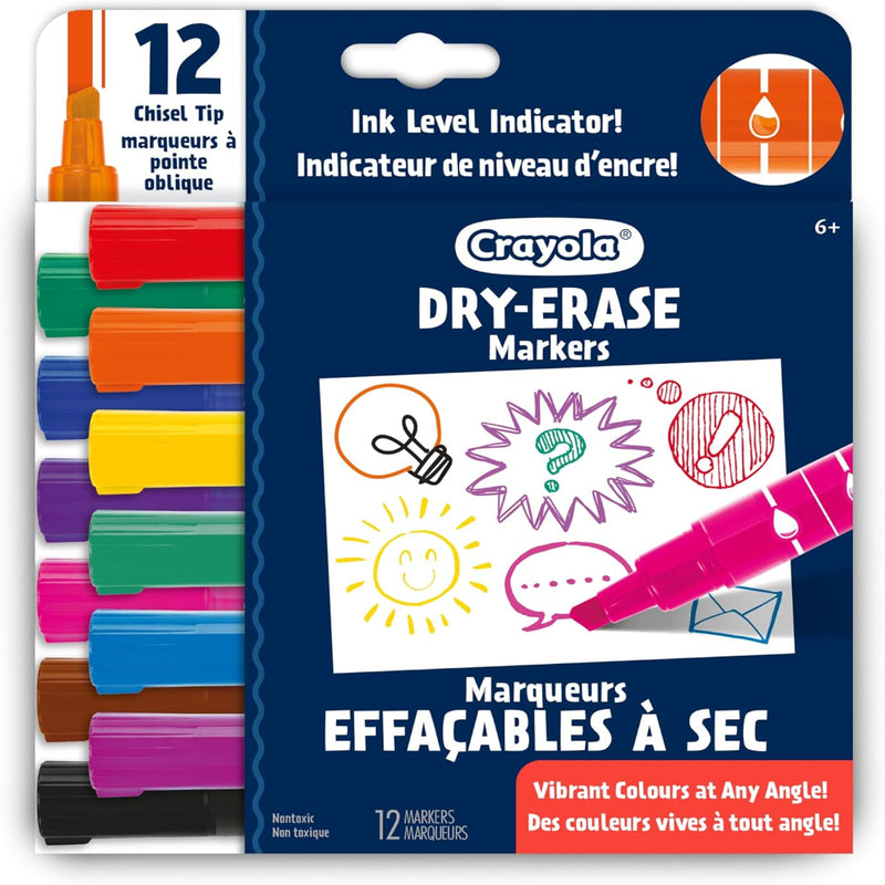 Crayola Dry-Erase Markers 12 Count