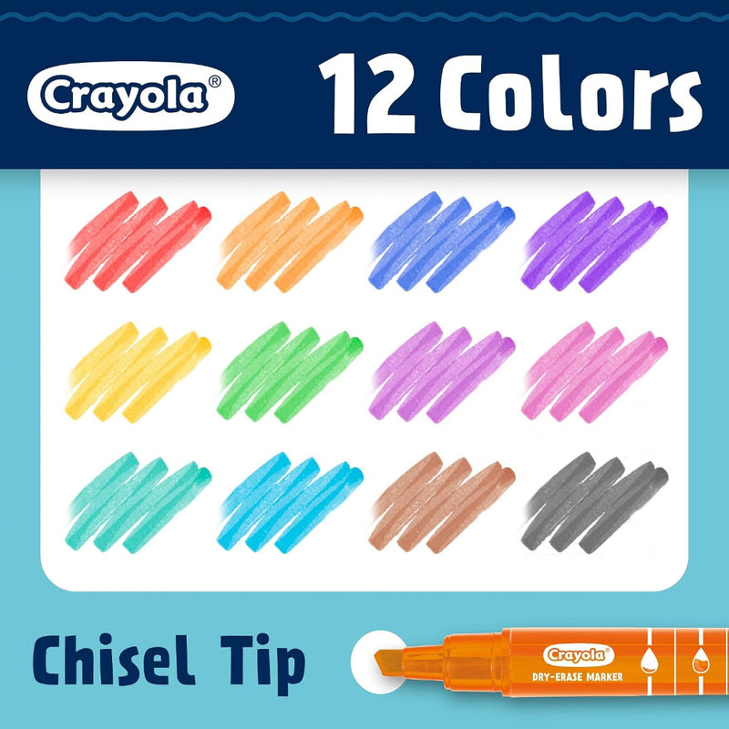 Crayola Dry-Erase Markers 12 Count