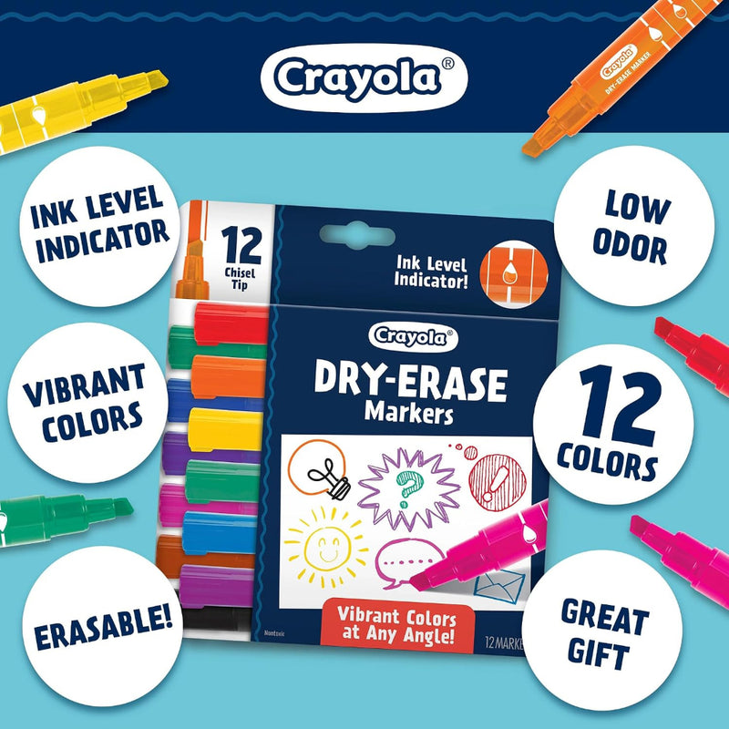 Crayola Dry-Erase Markers 12 Count