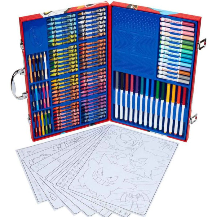 Crayola Inspiration Art Case , Pokemon, 115 pieces-Arts & Crafts-Crayola-Toycra