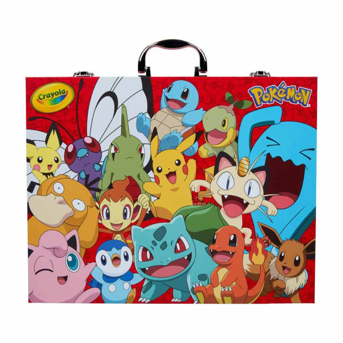 Crayola Inspiration Art Case , Pokemon, 115 pieces-Arts & Crafts-Crayola-Toycra