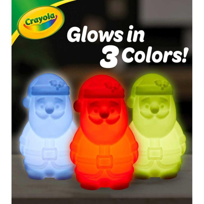 Crayola Light-Ups Recolorable Santa-Arts & Crafts-Crayola-Toycra