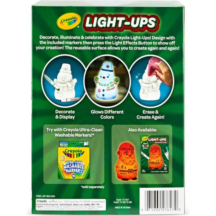 Crayola Light-Ups, Snowman-Arts & Crafts-Crayola-Toycra