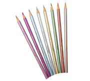 Crayola Metallic Colored Pencils, 8 Count