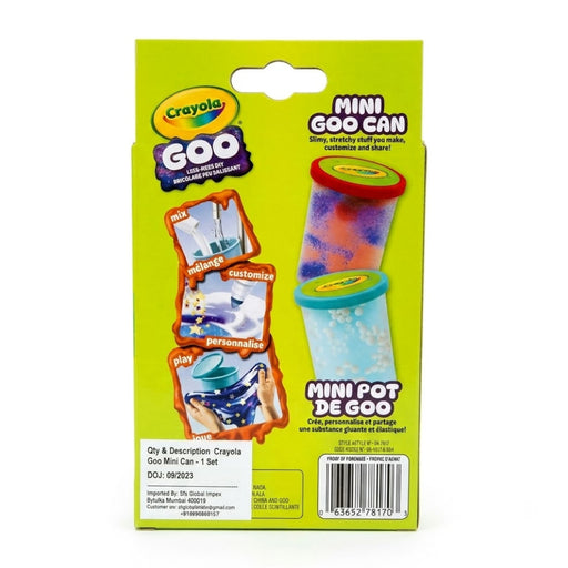 Crayola Mini Goo Can 1 Count