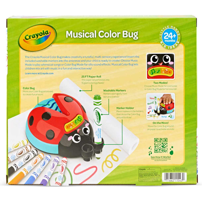Crayola Musical Color Bug-Musical Toys-Crayola-Toycra