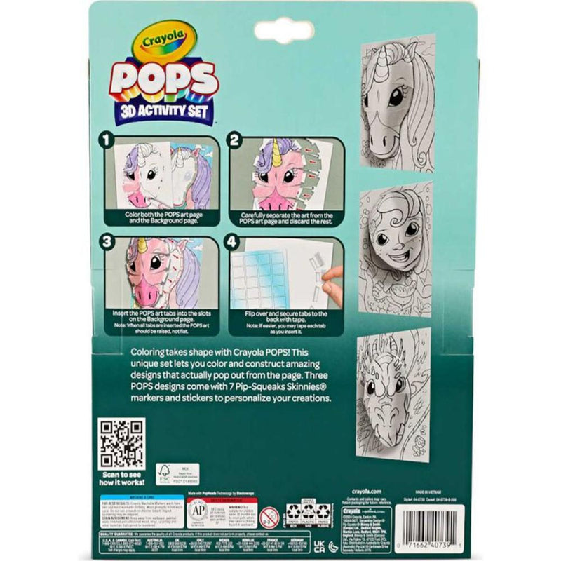 Crayola POPs 3D Activity Set