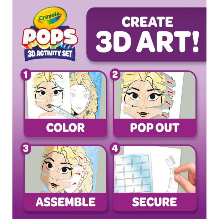 Crayola POPs 3D Activity Set-Arts & Crafts-Crayola-Toycra