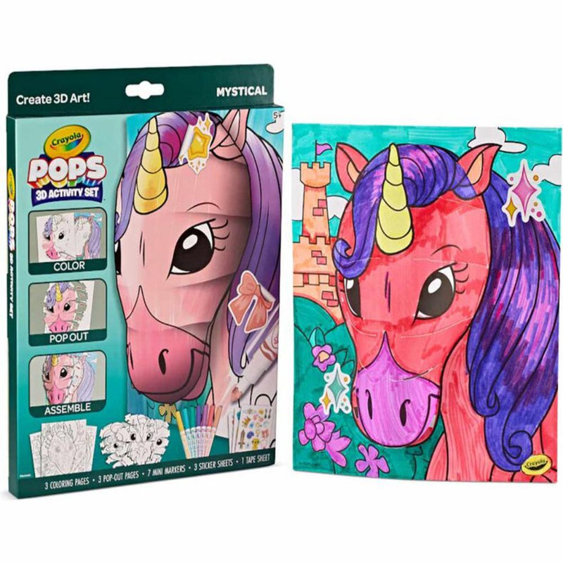Crayola POPs 3D Activity Set