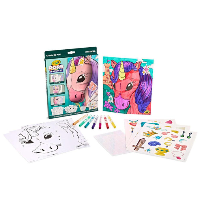 Crayola POPs 3D Activity Set-Arts & Crafts-Crayola-Toycra