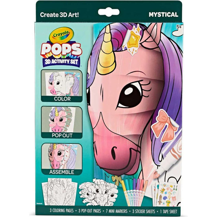 Crayola POPs 3D Activity Set-Arts & Crafts-Crayola-Toycra