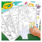 Crayola Pokémon Create & Color Coloring Art Case, Pikachu