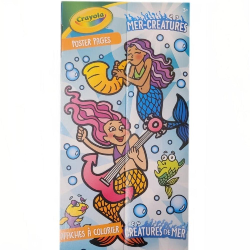 Crayola Posters Pages and Marker Set