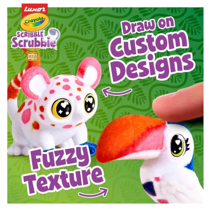 Crayola Safari Treehouse Scribble Scrubbie Pets Set