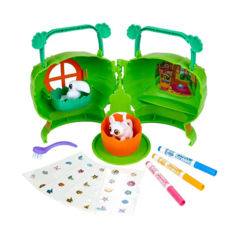 Crayola Safari Treehouse Scribble Scrubbie Pets Set