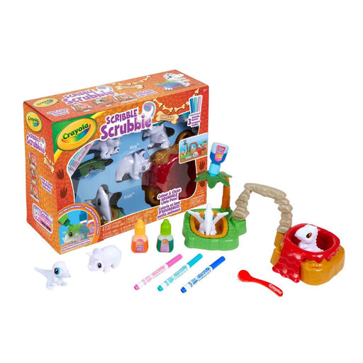 Crayola Scribble Scrubbie Dinosaur Set-Arts & Crafts-Crayola-Toycra