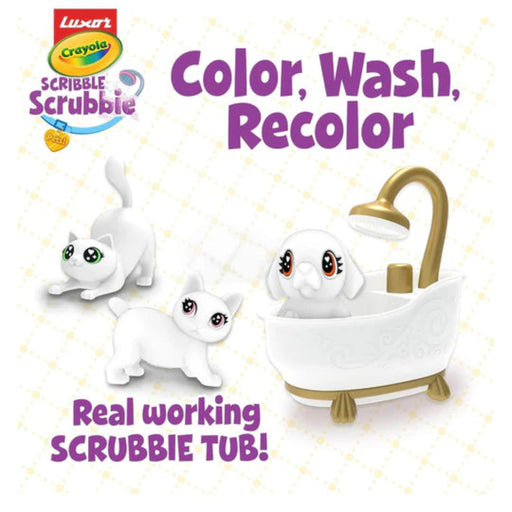 Crayola Scribble Scrubbie Glam Pets Playset