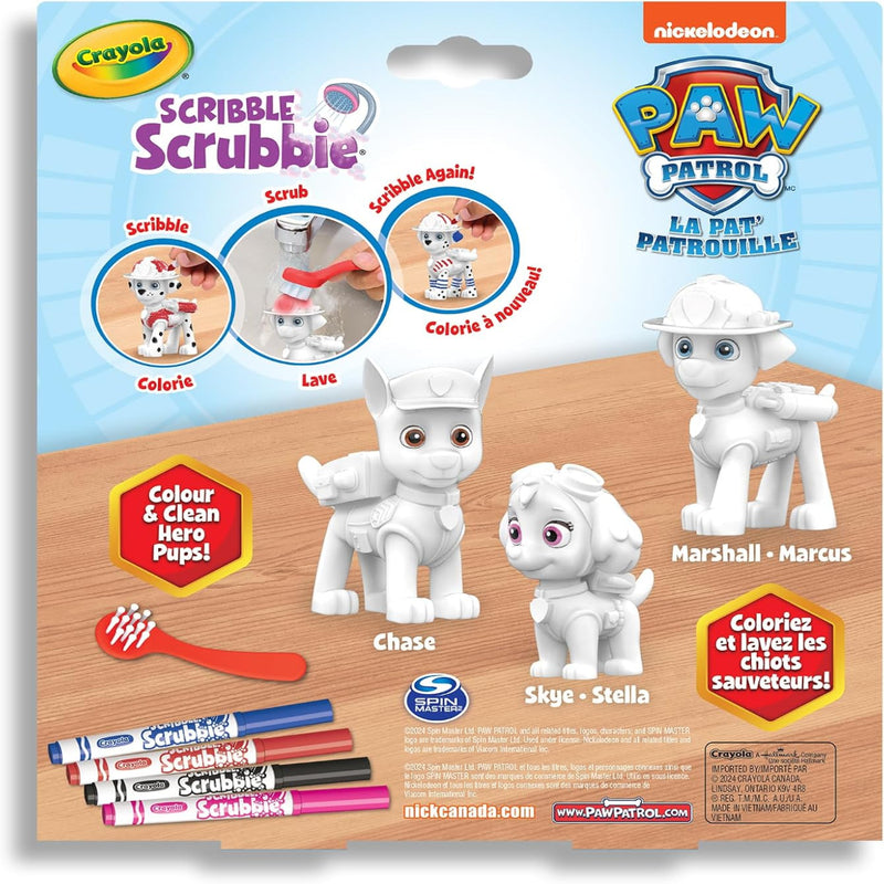 Crayola Scribble Scrubbie PAW Patrol, 3 count