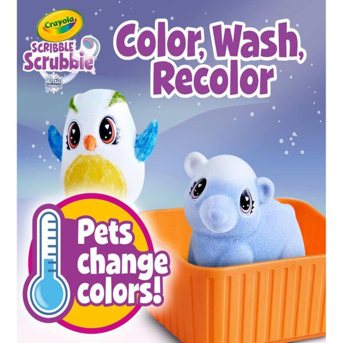 Crayola Scribble Scrubbie Pets Arctic Snow Explorer-Arts & Crafts-Crayola-Toycra