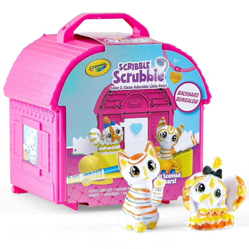 Crayola Scribble Scrubbie Pets! Backyard Bungalow