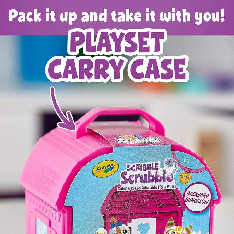 Crayola Scribble Scrubbie Pets! Backyard Bungalow
