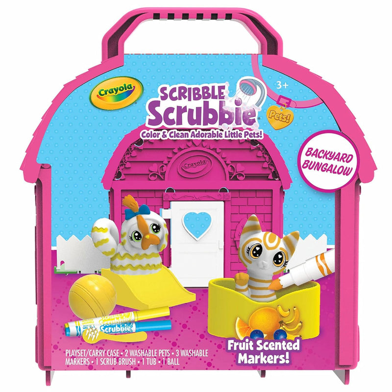 Crayola Scribble Scrubbie Pets! Backyard Bungalow