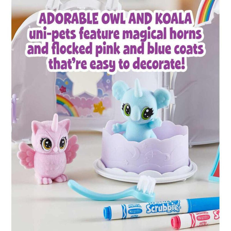 Crayola Scribble Scrubbie Pets Cloud Clubhouse Playset