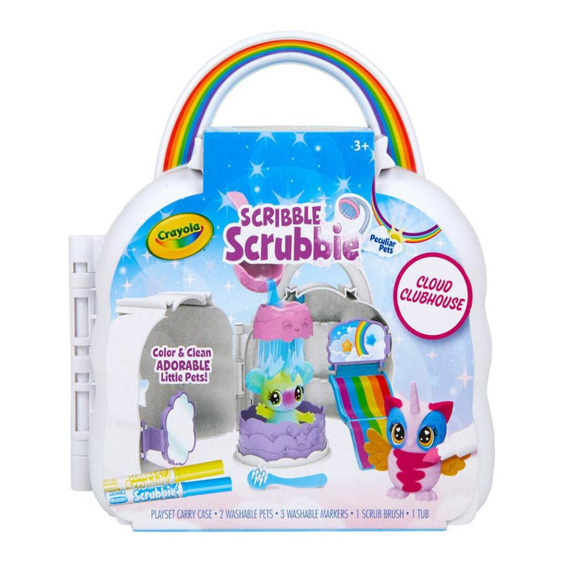Crayola Scribble Scrubbie Pets Cloud Clubhouse Playset
