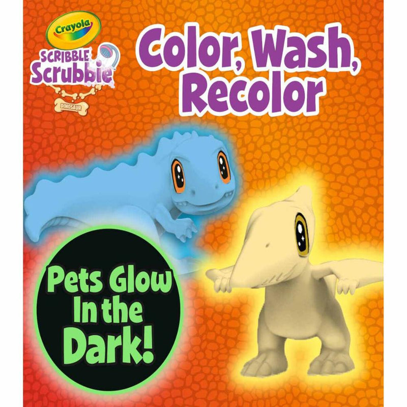 Crayola Scribble Scrubbie Pets Dinosaur Glow Pack
