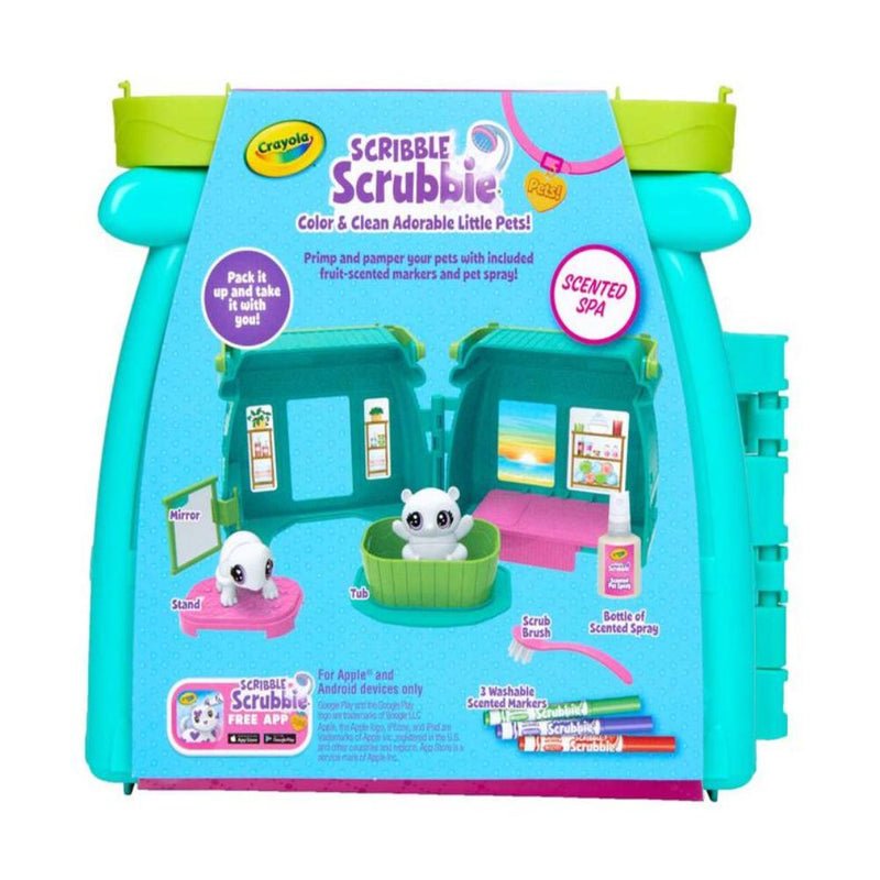 Crayola Scribble Scrubbie Pets Scented Spa Playset