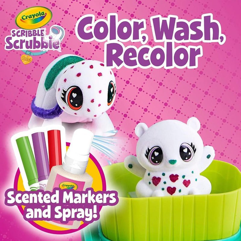 Crayola Scribble Scrubbie Pets Scented Spa Playset