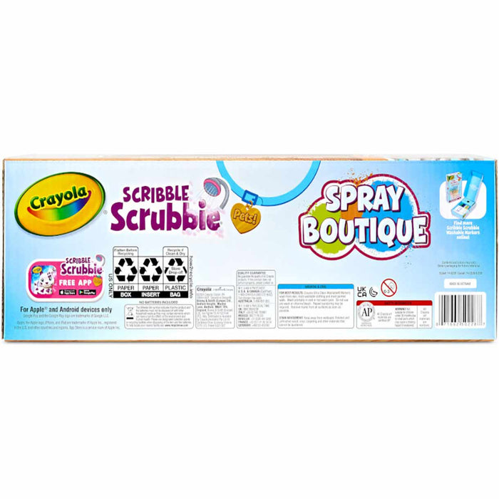 Crayola Scribble Scrubbie Pets Spray Boutique-Arts & Crafts-Crayola-Toycra