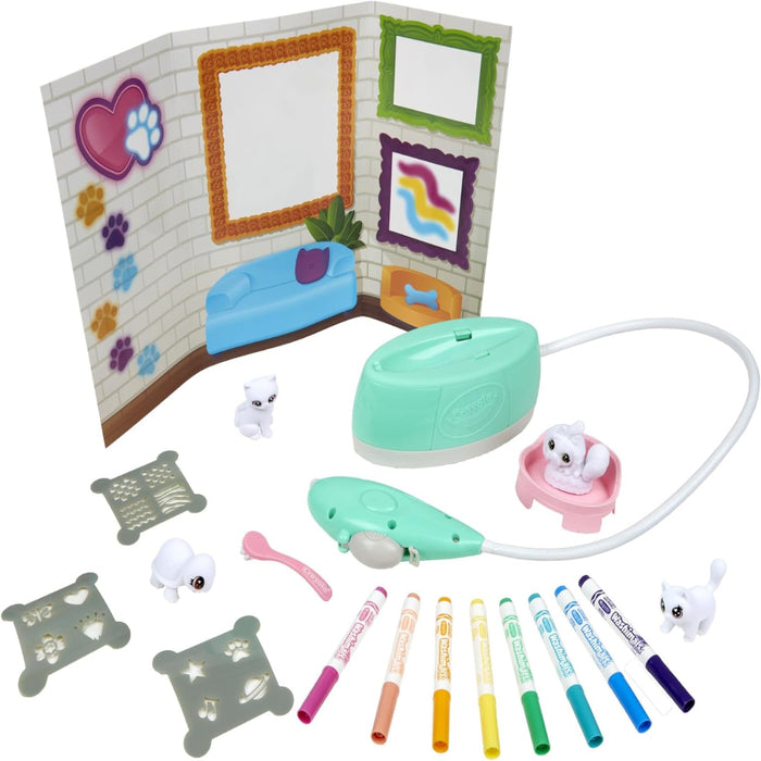 Crayola Scribble Scrubbie Pets Spray Boutique Play Set-Arts & Crafts-Crayola-Toycra