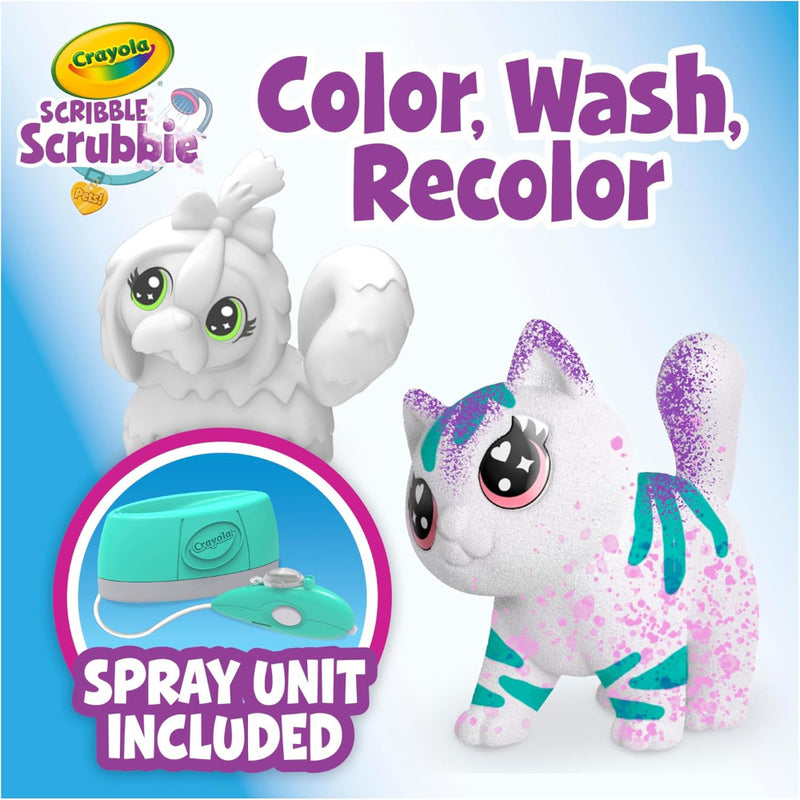 Crayola Scribble Scrubbie Pets Spray Boutique Play Set